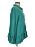 Westbound Teal Long Sleeve Blouse Size L - photo 4