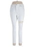 Topshop Hearts Blue Jeans Size 34 waist - photo 1