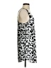 Matix 100% Polyester Graphic Silver Black Casual Dress Size S - photo 4