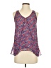 Jessica Simpson 100% Polyester Purple Sleeveless Blouse Size XS - photo 1