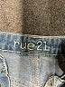rue21 Blue Denim Shorts Size 14 - photo 3