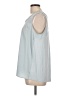 Ro & De 100% Polyester Silver Sleeveless Blouse Size L - photo 5