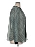 Max Studio Green Long Sleeve Blouse Size 1X - photo 4