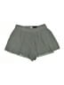 Miss Avenue 100% Rayon Solid Green Shorts Size L - photo 1