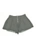 Miss Avenue 100% Rayon Solid Green Shorts Size L - photo 2