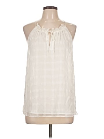 HD in Paris Sleeveless Silk Top (view 1)