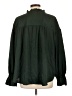 New Directions 100% Polyester Green Long Sleeve Blouse Size L - photo 2