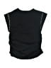 River Island Black Sleeveless T-Shirt Size 5 - 6 - photo 2