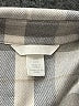 H&M Plaid Gray Long Sleeve Blouse Size M - photo 7