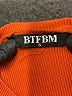 BTFBM Orange Sleeveless Top Size S - photo 7