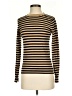 Who What Wear Stripes Gold Turtleneck Sweater Size XS - photo 1