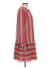 Ann Taylor LOFT 100% Polyester Stripes Red Casual Dress Size M - photo 4