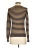 Who What Wear Stripes Gold Turtleneck Sweater Size XS - photo 2