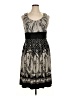 Kathy Roberts Paisley Black Cocktail Dress Size 14 - photo 1