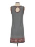 Max Studio Graphic Gray Casual Dress Size S - photo 2