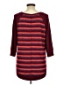 Maurices Stripes Burgundy Pullover Sweater Size M - photo 2