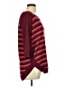 Maurices Stripes Burgundy Pullover Sweater Size M - photo 4