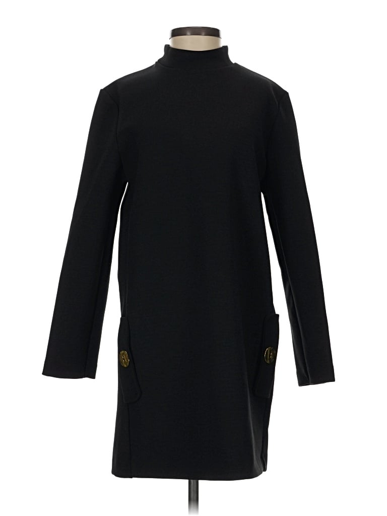 Zara Casual Dress In Black