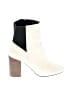 Dolce Vita Ivory Ankle Boots Size 10 - photo 1