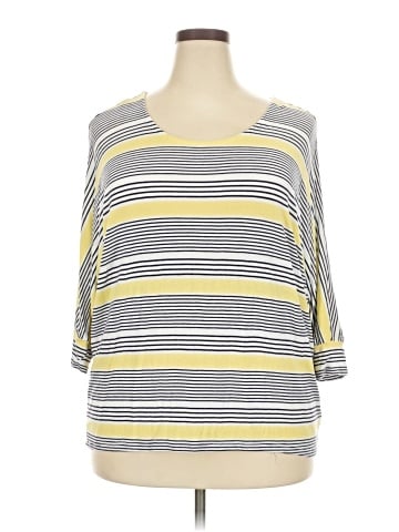 Maison Jules 3/4 Sleeve T-Shirt (view 1)