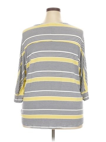 Maison Jules 3/4 Sleeve T-Shirt (view 2)