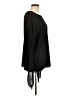 Audrey 3+1 Black Long Sleeve Blouse Size L - photo 4