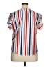 Roshop 100% Polyester Ivory Short Sleeve Blouse Size XL - photo 2