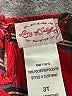 Assorted Brands 100% Polyester Plaid Red Dress Size 3T - photo 3