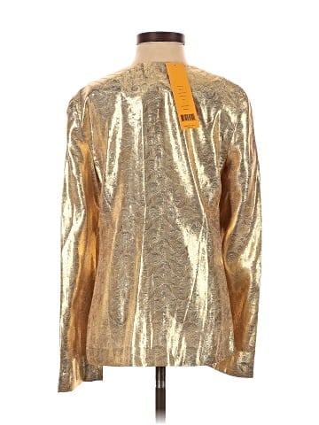 Tory Burch Long Sleeve Silk Top (view 2)