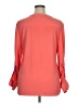 Dana Buchman Orange Long Sleeve Blouse Size XL - photo 2