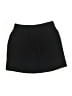 Apana Solid Black Casual Skirt Size S - photo 2