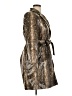 Ganni Animal Print Gold Coat Size 32 - photo 4