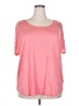 Assorted Brands Pink Short Sleeve Top Size 2X - photo 1