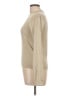Henri Bendel 100% Silk Tan Long Sleeve Silk Top Size M - photo 5