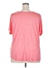 Assorted Brands Pink Short Sleeve Top Size 2X - photo 2