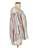 Inner Circle Inc. Blue 3/4 Sleeve Blouse Size S - photo 4