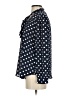 J.Crew 365 100% Polyester Polka Dots Blue Long Sleeve Blouse Size 2 - photo 5