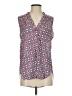 Pixley 100% Rayon Blue Sleeveless Blouse Size S - photo 1