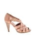 J.Crew Tan Pink Heels Size 7 - photo 1