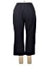 Unbranded Solid Black Casual Pants Size XL - photo 2