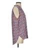 Pixley 100% Rayon Blue Sleeveless Blouse Size S - photo 4