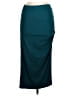 Bobi Solid Teal Formal Skirt Size M - photo 1