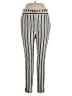 Express Stripes Ivory Casual Pants Size 12R - photo 1