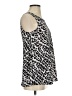 Tribal Jeans 100% Polyester Silver Sleeveless Top Size XS - photo 4