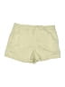 Lou & Grey Solid Yellow Khaki Shorts Size L - photo 1