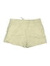 Lou & Grey Solid Yellow Khaki Shorts Size L - photo 2