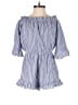 Shein 100% Cotton Stripes Blue Romper Size S - photo 1