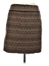 Ann Taylor LOFT 100% Polyester Chevron-herringbone Brown Casual Skirt Size 6 - photo 2