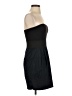Aqua Color Block Black Cocktail Dress Size S (estimated) - photo 4
