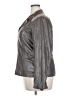 JM Collection 100% Polyester Metallic Gray Jacket Size 18 - photo 5